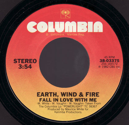 7" Single: Earth, Wind & Fire - Fall In Love With Me / Lady Sun