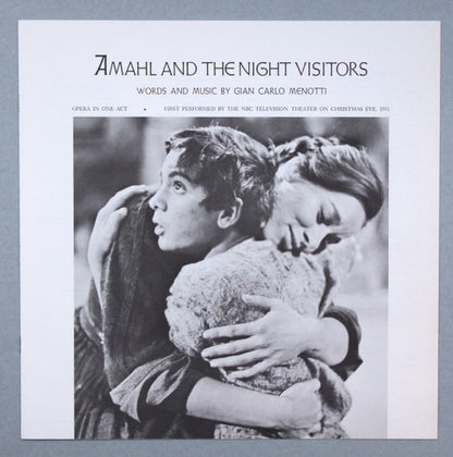 Gian Carlo Menotti - Amahl And The Night Visitors