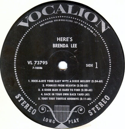 Brenda Lee - Here's Brenda Lee!