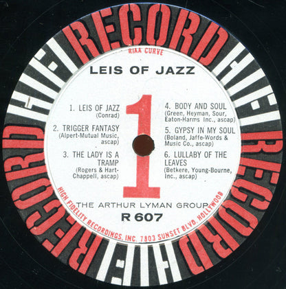Arthur Lyman - Leis Of Jazz