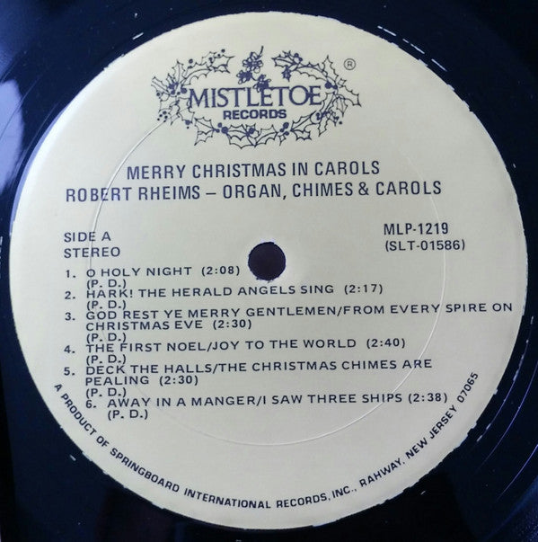 Robert Rheims - Merry Christmas In Carols