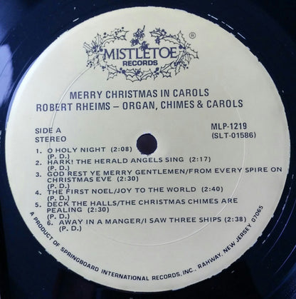 Robert Rheims - Merry Christmas In Carols