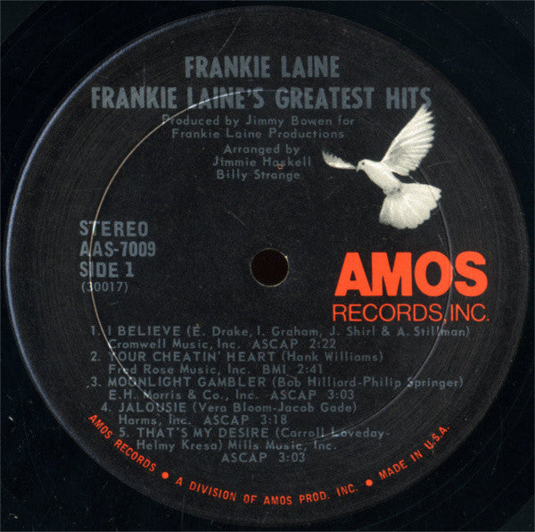 Frankie Laine - Frankie Laine's Greatest Hits