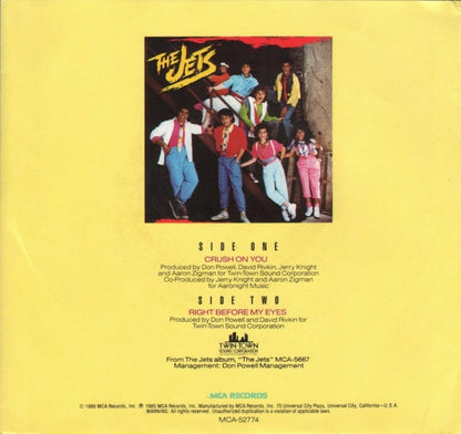 7" Single: The Jets - Crush On You
