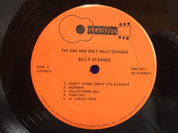 Billy Strange - The One And Only