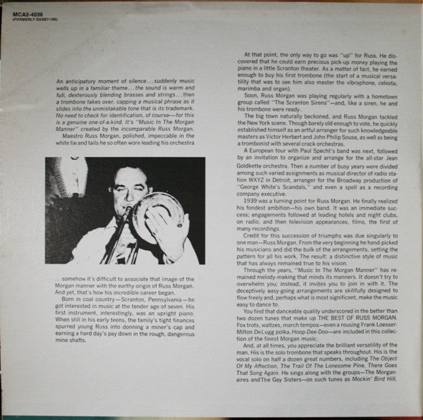Russ Morgan And His Orchestra - The Best Of Russ Morgan