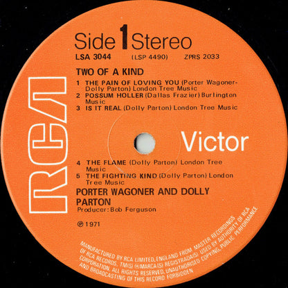 Porter Wagoner And Dolly Parton - Two Of A Kind