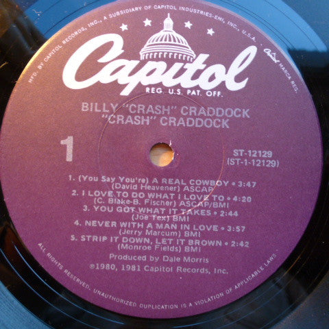 Billy 'Crash' Craddock - Crash Craddock