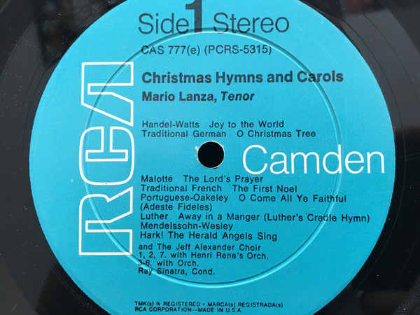 Mario Lanza - Christmas Hymns And Carols