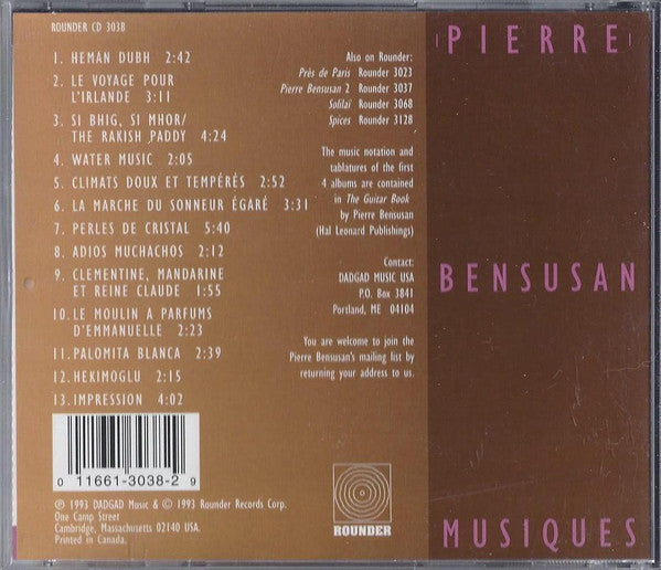 Pierre Bensusan - Musiques