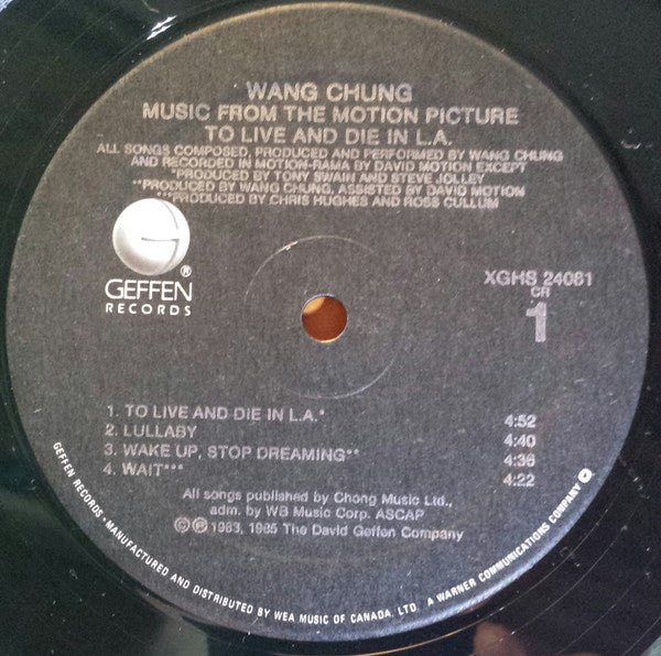 Wang Chung - To Live And Die In L.A.