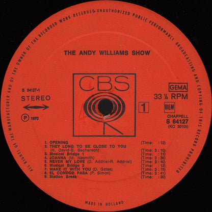 Andy Williams - The Andy Williams Show