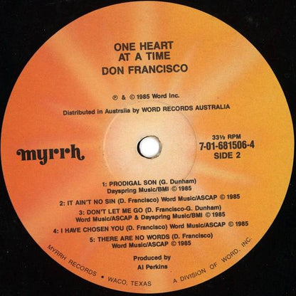 Don Francisco - One Heart At A Time