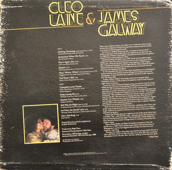 Cleo Laine, James Galway - Sometimes When We Touch