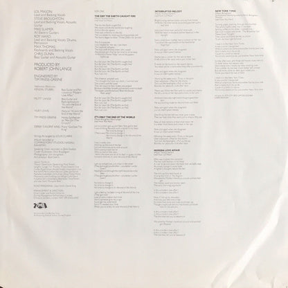 City Boy - The Day The Earth Caught Fire