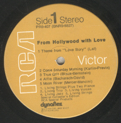 Various - From Hollywood With Love