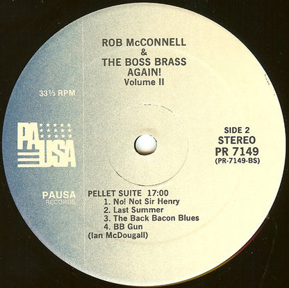 Rob McConnell & The Boss Brass - Again! Volume 2