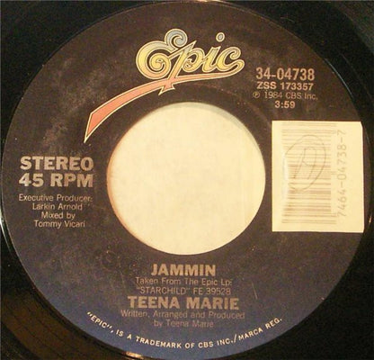 7" Single: Teena Marie - Jammin