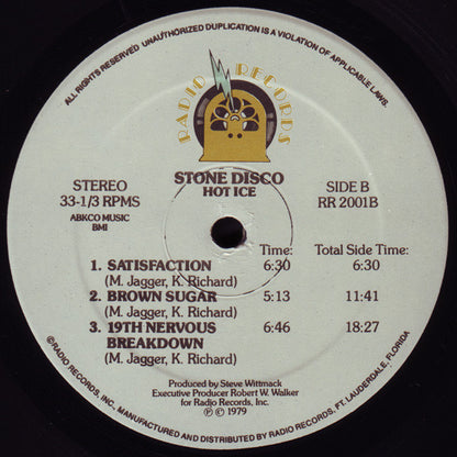 Hot Ice - Stone Disco
