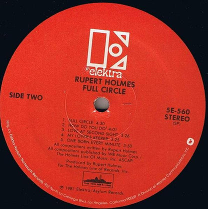 Rupert Holmes - Full Circle