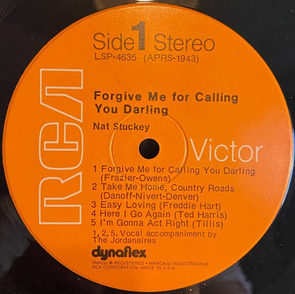 Nat Stuckey - Forgive Me For Calling You Darling