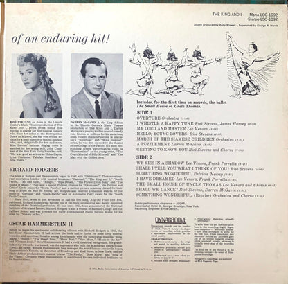 Music Theater Of Lincoln Center - The King And I - An Original Cast Album