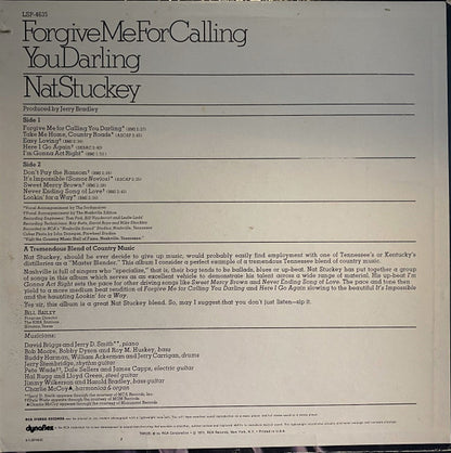 Nat Stuckey - Forgive Me For Calling You Darling