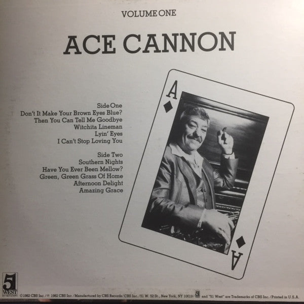 Ace Cannon - Volume 1