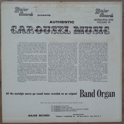 No Artist - Authentic Carousel Music Volume 3