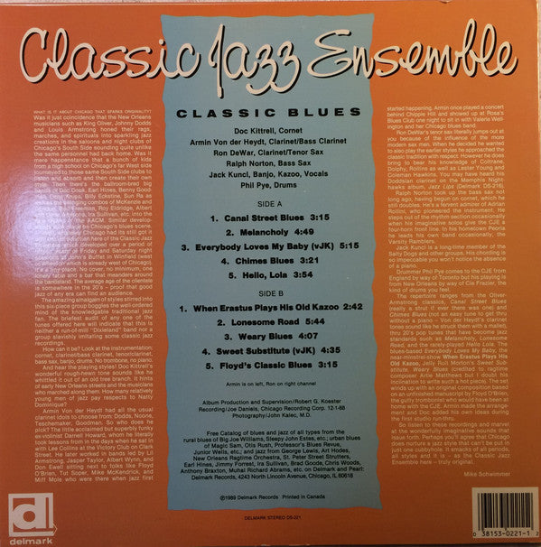 Classic Jazz Ensemble - Classic Blues