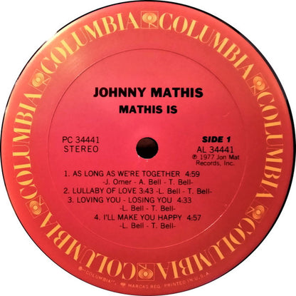 Johnny Mathis - Mathis Is