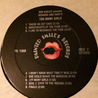 Rodgers & Hart - Too Many Girls