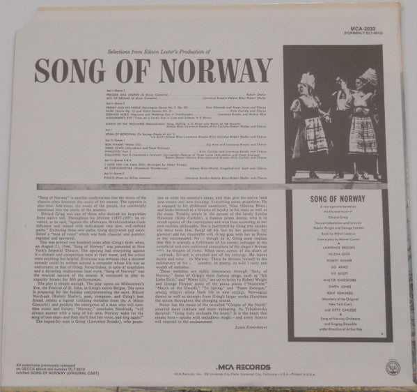 Various - Song Of Norway