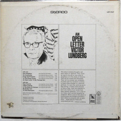 Victor Lundberg - An Open Letter