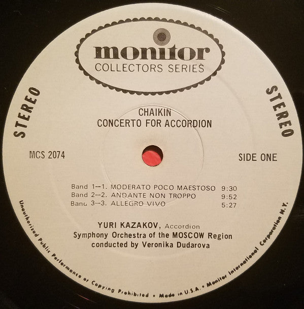 Юрий Казаков, Михаил Рожков, Евгений Блинов, Евгений Авксентьев - Concerti For Accordion And Balalaika