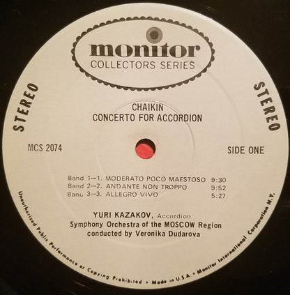 Юрий Казаков, Михаил Рожков, Евгений Блинов, Евгений Авксентьев - Concerti For Accordion And Balalaika