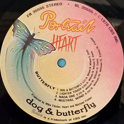 Heart - Dog & Butterfly