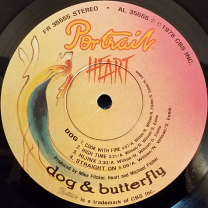 Heart - Dog & Butterfly