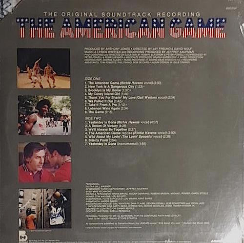 Jeffrey Kaufman - The American Game (The Original Soundtrack Recording)