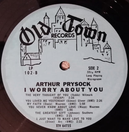 Arthur Prysock - I Worry About You