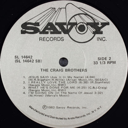 The Craig Brothers - He Wants A Place