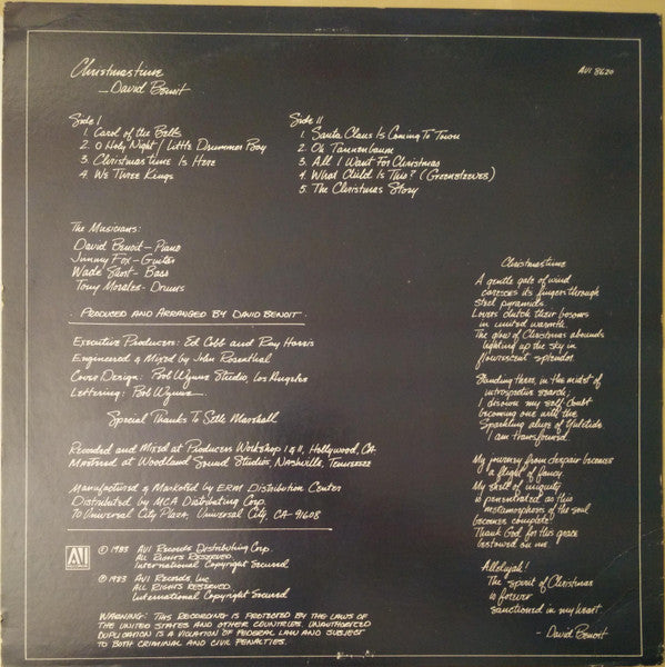 David Benoit - Christmastime