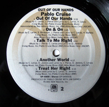 Pablo Cruise - Out Of Our Hands