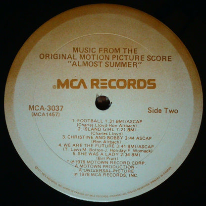 Various, Celebration - Almost Summer - Music From The Original Motion Picture Score