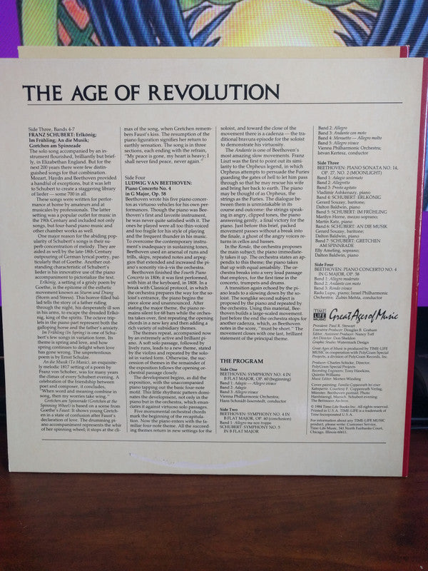 Ludwig van Beethoven, Franz Schubert - The Age Of Revolution
