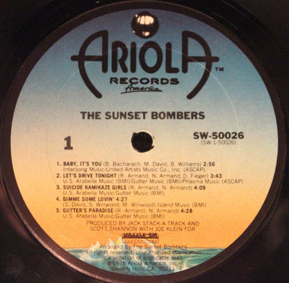 The Sunset Bombers - Sunset Bombers