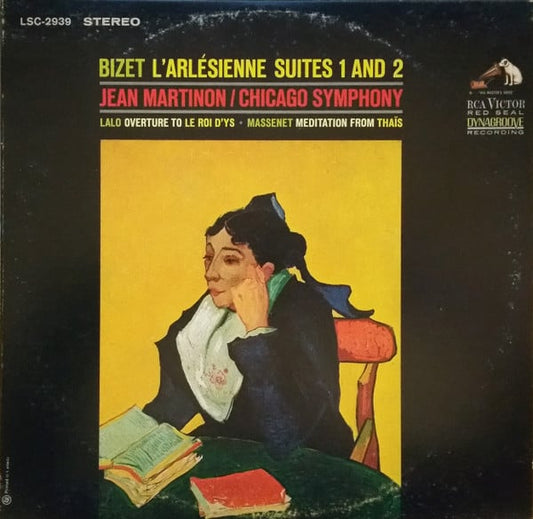 Georges Bizet, Édouard Lalo, Jules Massenet, Jean Martinon, The Chicago Symphony Orchestra - L'Arlésienne Suites 1 And 2 / Overture To Le Roy d'Ys / Meditation From Thaïs