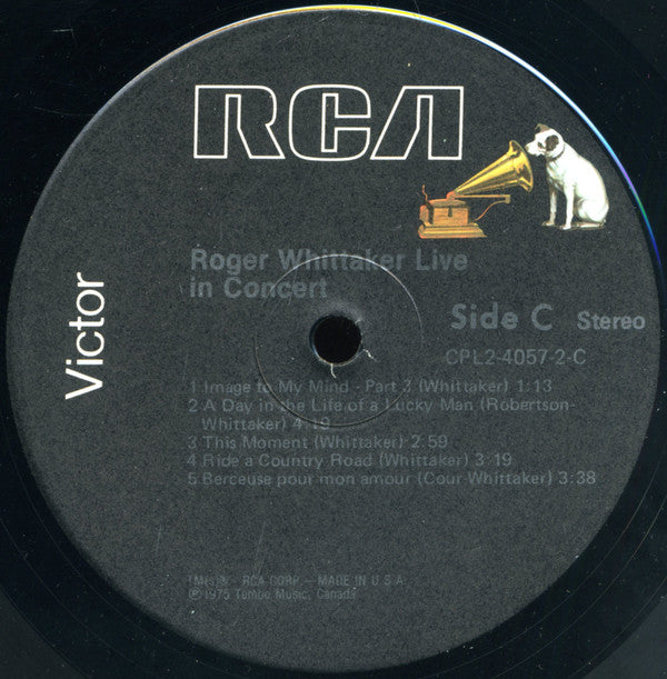 Roger Whittaker - Live In Concert