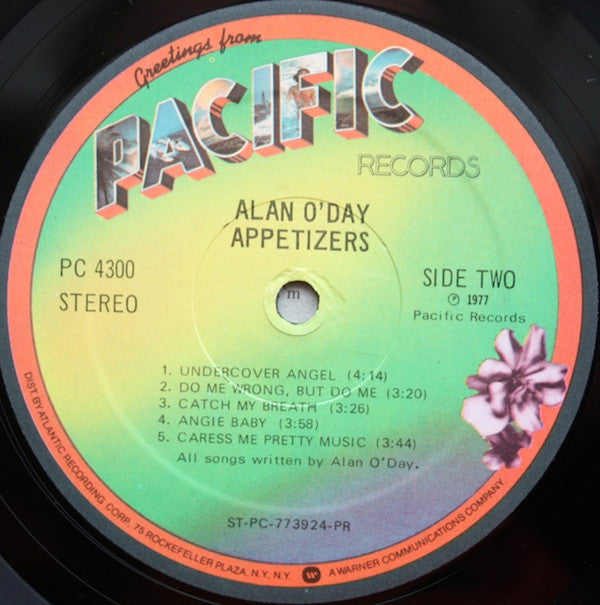Alan O'Day - Appetizers