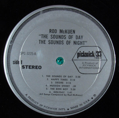 Rod McKuen - The Sounds Of Day, The Sounds Of Night